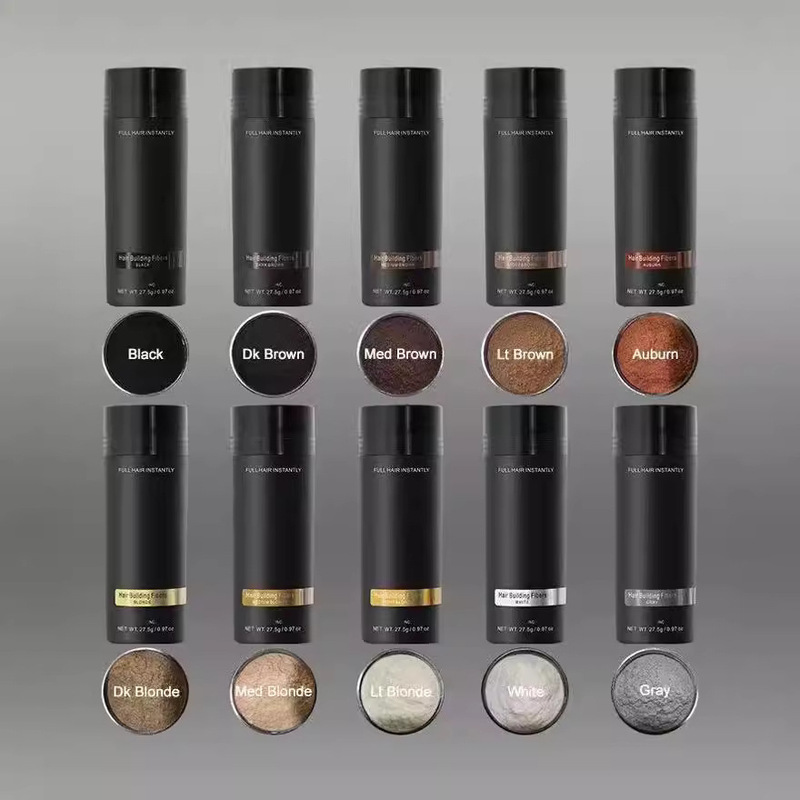 Amazon's Popular Hair Fiber Powder to Fill in Hair Gaps, Nourish Hair, and Cover Sparse Hair