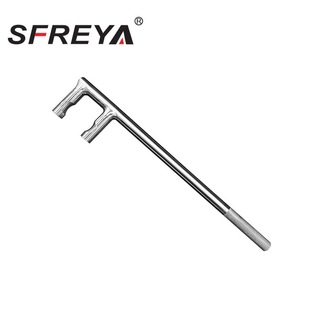 SFREYA stainless steel non-magnetic non-slip F-type valve wrench non-magnetic valve wrench anti-corrosion valve wrench