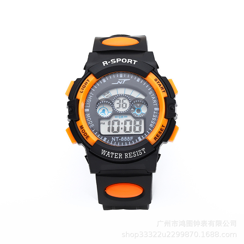 Venta caliente reloj para niños lindo colorido luminoso reloj deportivo tendencia estudiante reloj Comercio exterior transfronterizo