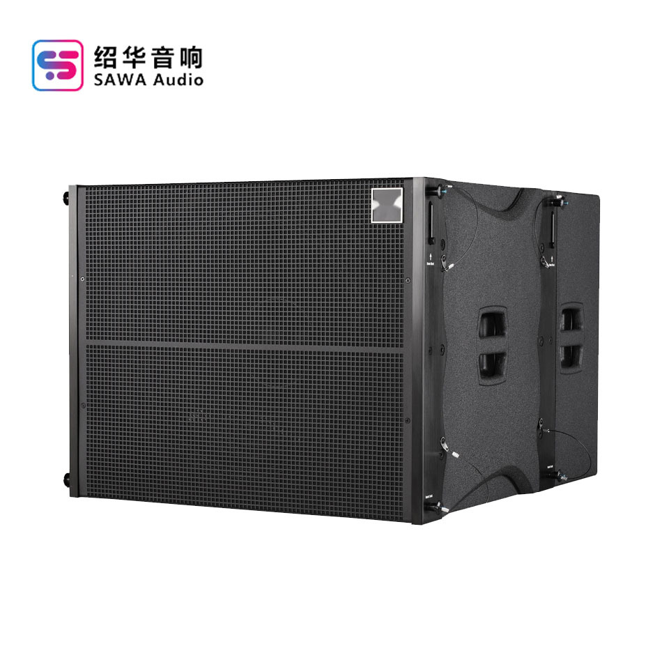 Ventas directas de fábrica doble de 10 pulgadas altavoz de matriz de línea profesional etapa de audio al aire libre rendimiento Bar sala de conferencias Altavoz profesional