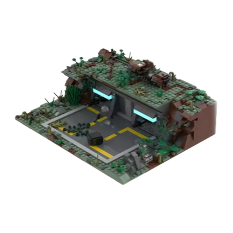 Castle Base Building Block Set Educational Construction Toy_voghion.com