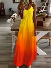 X 12339 Striped Beach Maxi Dress ����ɳ̲��ȹ �羳ŷ��