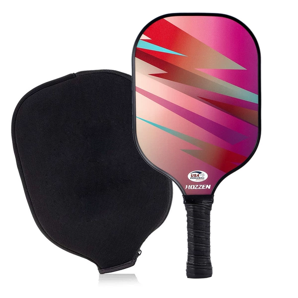 [Fiberglass] Single racket + zipper bag [Model 217]