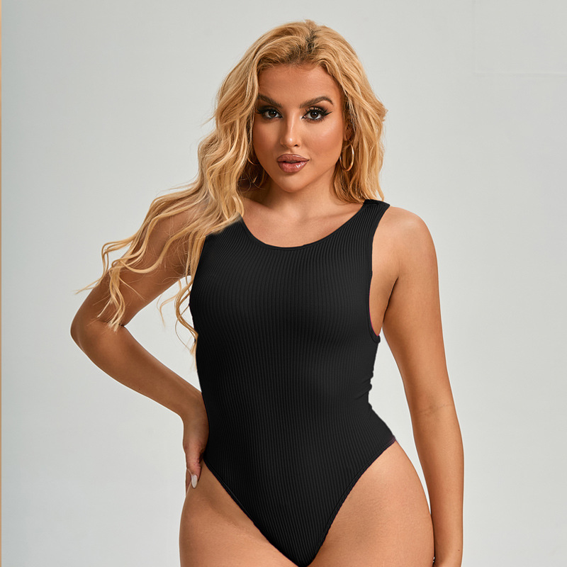 Sieviešu apģērbs Jauna bezšuvju jogas vītņota veste, vienas daļas biksītes, pieguļoša jogas iekšējā apģērba ķermeņa veidotāja seksīgas jogas drēbes tagad_voghion.com