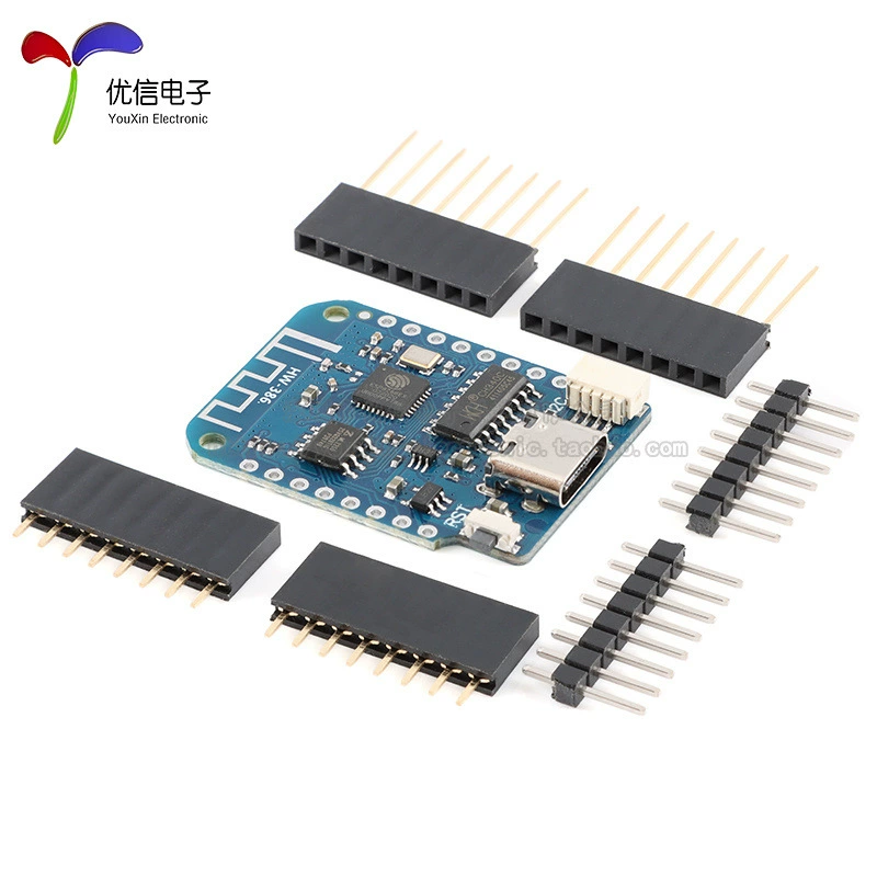 Оригинальная встроенная плата разработки ESP8266 WIFI модуль lolin d1 mini type-c USB интерфейс