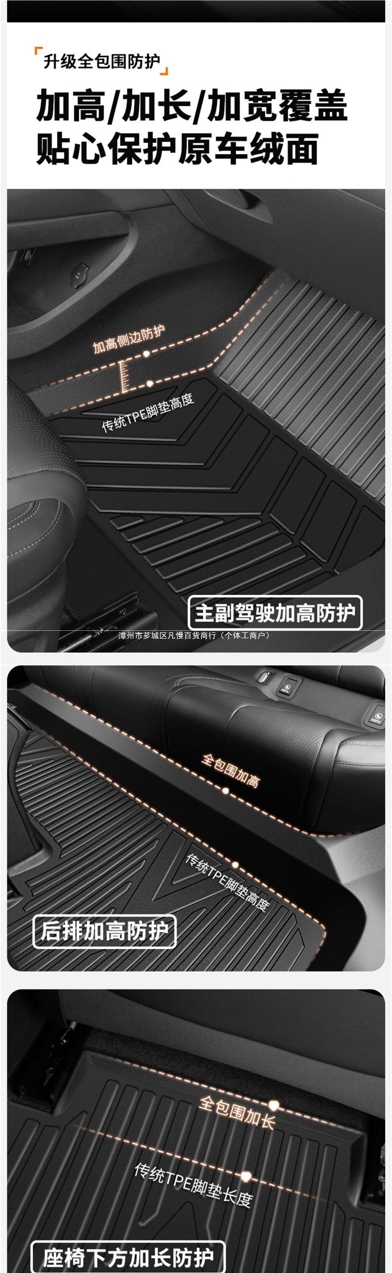 Suitable for BYD Seal 06DMI EV GT Travel Edition 05 07DMI car floor mats TPE full coverage