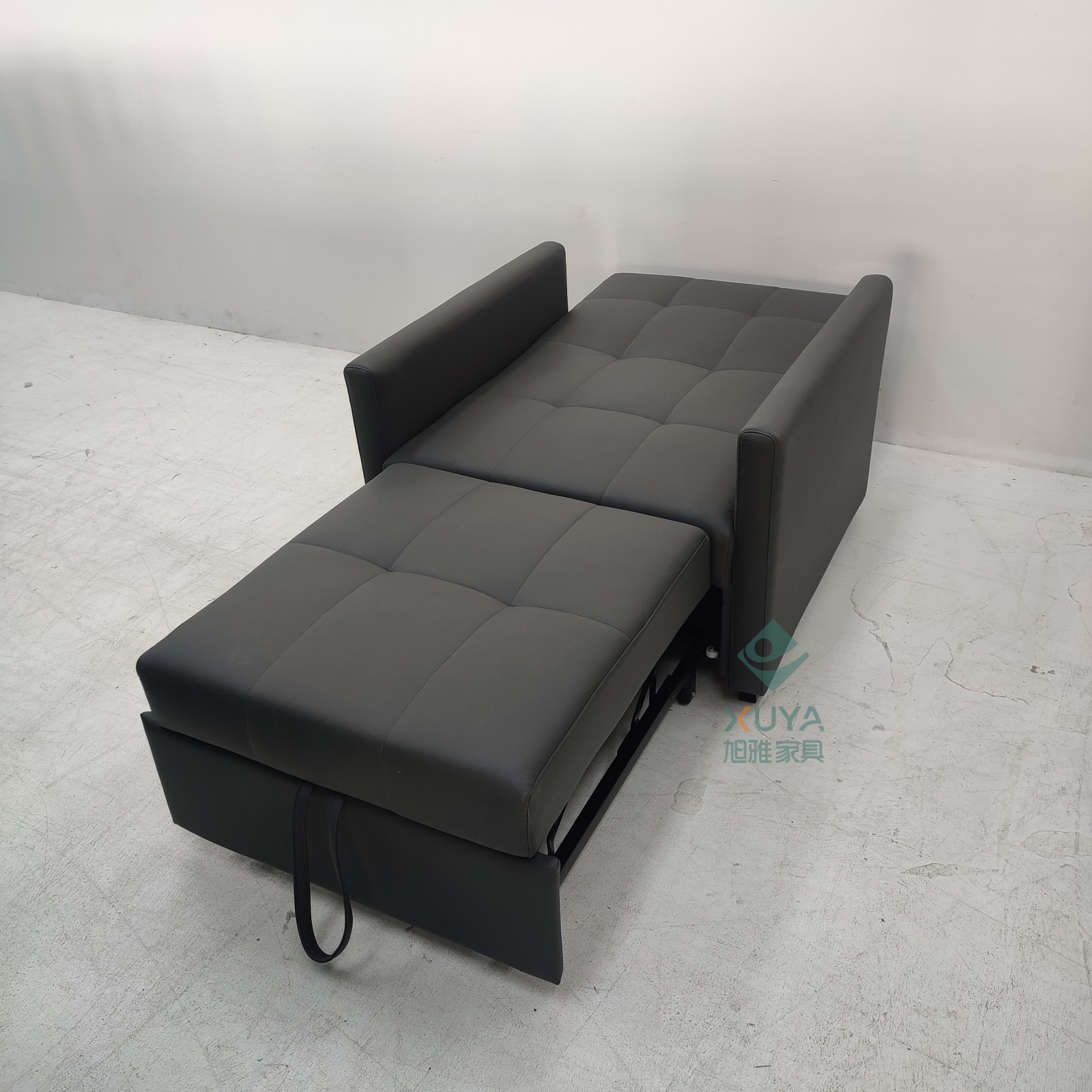 Moderno simple sofá cama multifuncional plegable ventilado algodón lino pequeño balcón de alquiler sofá