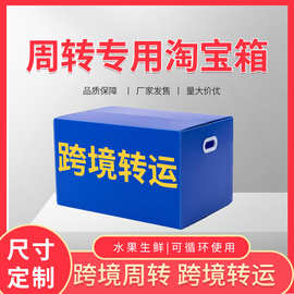 石墨烯塑料瓦楞板中转箱循环使用替代纸箱周转箱无异味果蔬箱冷链