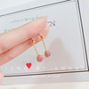 Crystal earings, brand earrings, small advanced silver needle, new collection, bright catchy style, high-quality style, wholesale