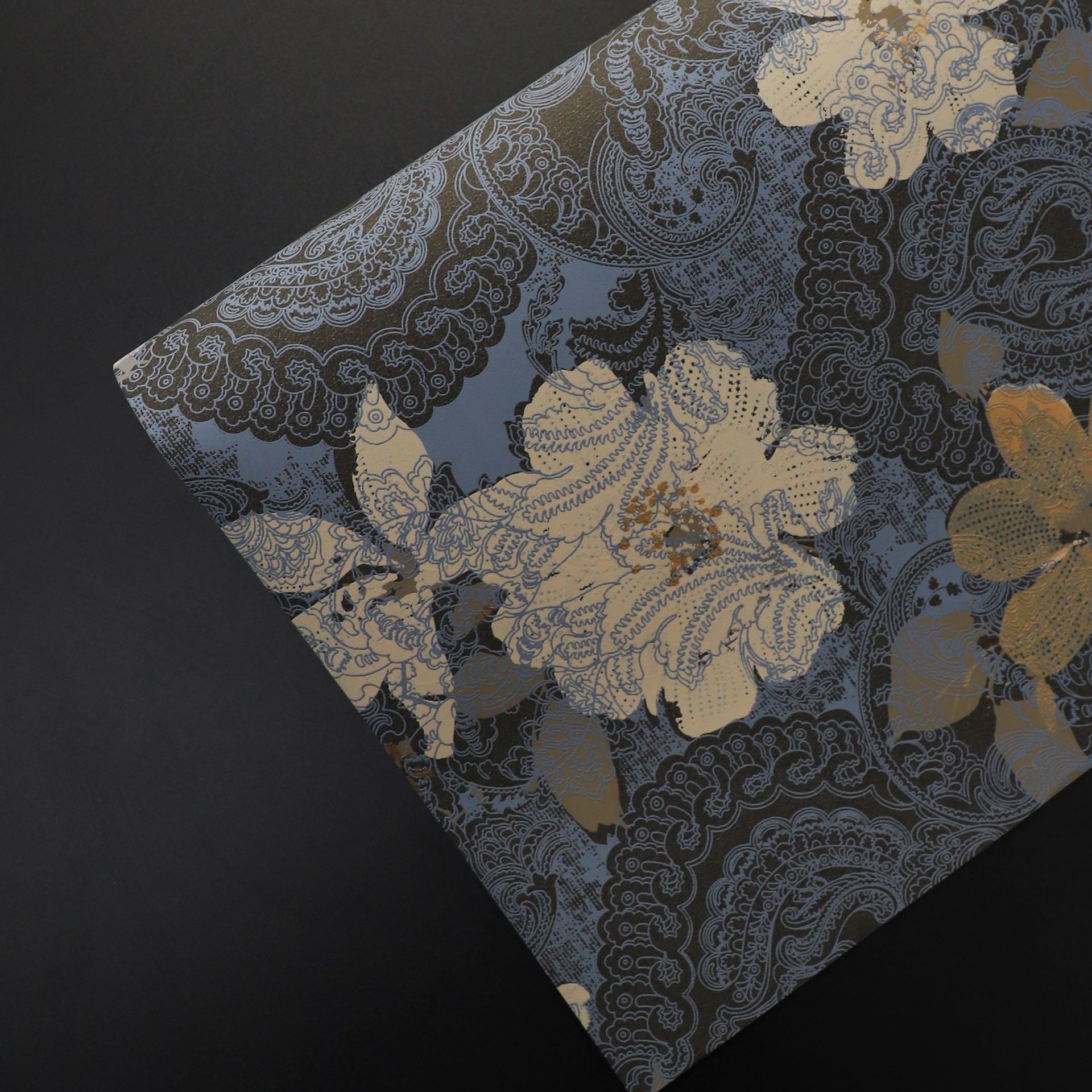 Huayuqing flores materiales de embalaje ramo creativo de flores papel de embalaje de textura artística de papel floral 5 hojas