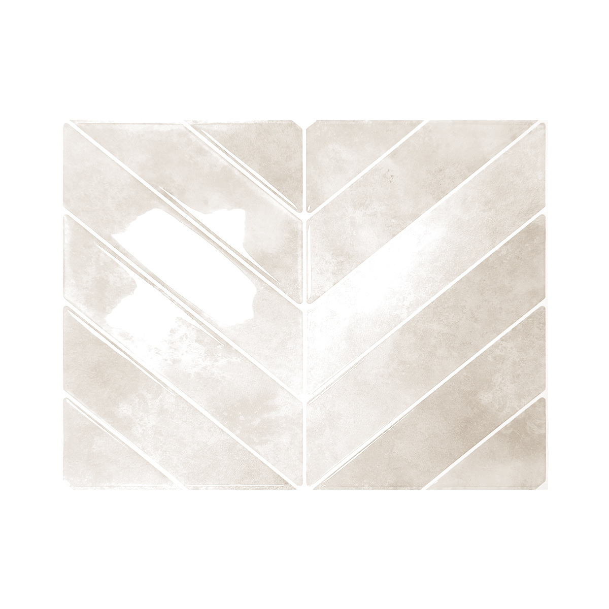 Nuevo producto hojas en espiga transfronterizas autoadhesivas tridimensionales autoadhesivas pegatinas de plástico de goteo antiincrustantes para la renovación del hogar pegatinas de azulejos