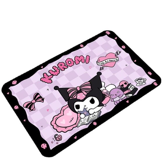 Kulomi diatom mud mat bathroom door absorbent non-slip mat household quick-drying dirt-resistant cushion manufacturers wholesale