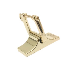 Luggage hardware accessories bamboo wrist hanging buckle DIY handmade bag shoulder strap wrist buckle zinc alloy die casting decorative buckle