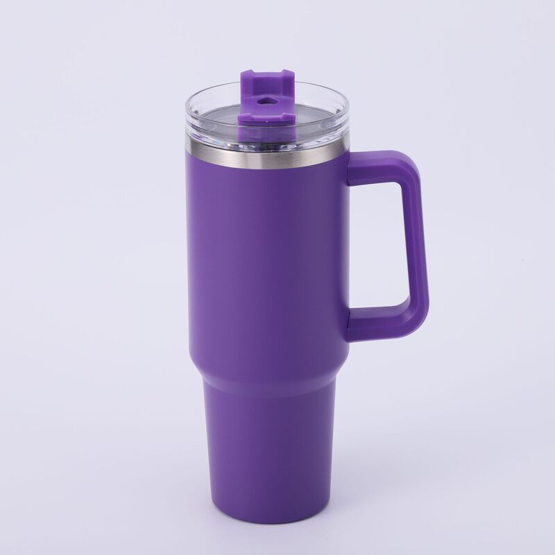 Amazon 40oz 第一世代カーカップ 大容量ストロー 車用保冷アイスカップ 304 ステンレス鋼魔法瓶カップ|undefined