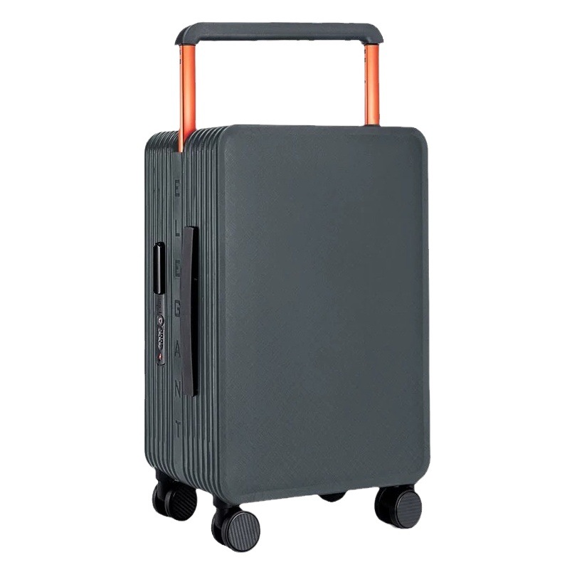 En nombre de la maleta con tirante ancho, embarque, viaje femenino de 20 pulgadas, rueda universal silenciosa de alto valor, caja con ruedas para PC de 24 pulgadas