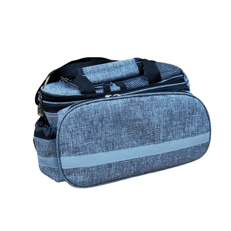 Bolsa de alforjas para bicicleta, bolsa de portaequipajes trasera para bicicleta de montaña, bolsa para portaequipajes trasero, bolsa para portaequipajes.