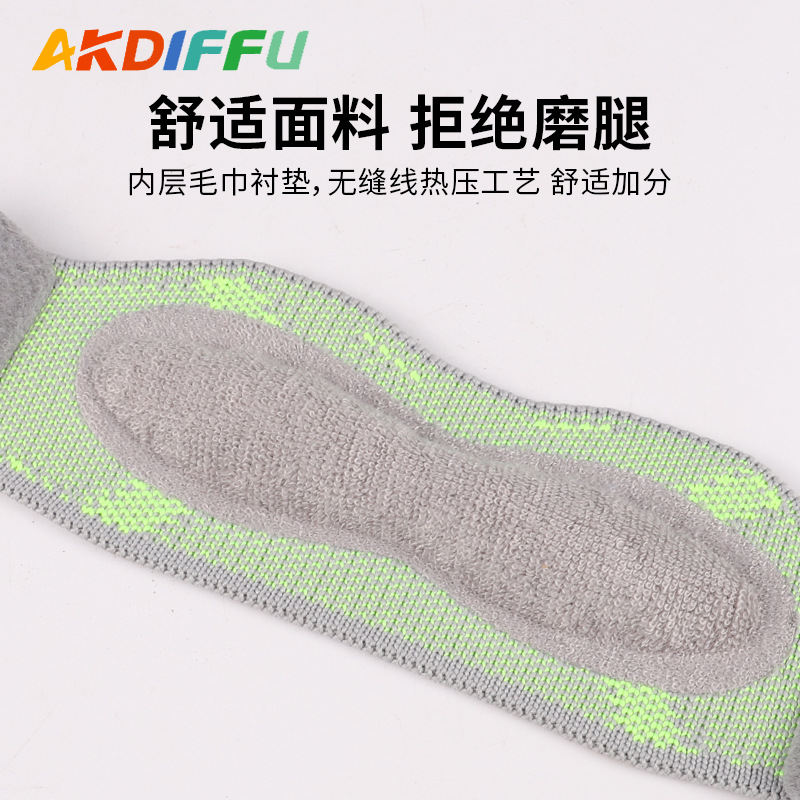 Nuevos productos transfronterizos rodilleras de rótula, ciclismo al aire libre, amortiguación transpirable, equipo de protección de baloncesto, protección deportiva presurizada, cinturón de rótula en stock