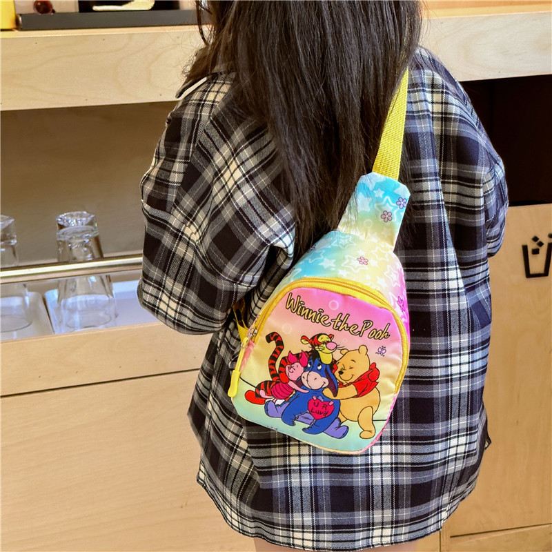 Bolsos de moda para niños, bandolera pequeña, bolso de pecho para niño, billetera de dibujos animados 2023, mochila pequeña informal y versátil para salida para niñas