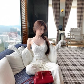 连衣裙;吊带背心;时尚休闲套装