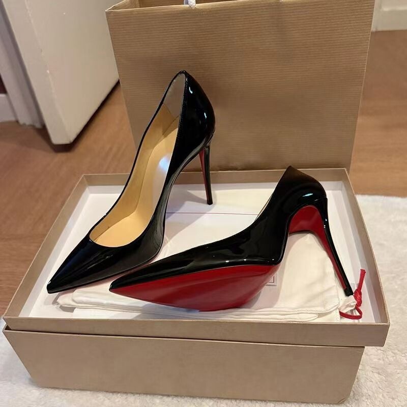 Black High-Heeled Shoes for Women 2024 New Autumn Style with Thin Heels, Sexy and Unique, Elegant Socialite Pointed-Toe Stunning Single Shoes Black High-Heeled Shoes for Women 2024 New Autumn Style with Thin Heels, Sexy and Unique, Elegant Socialite Pointed-Toe Stunning Single Shoes