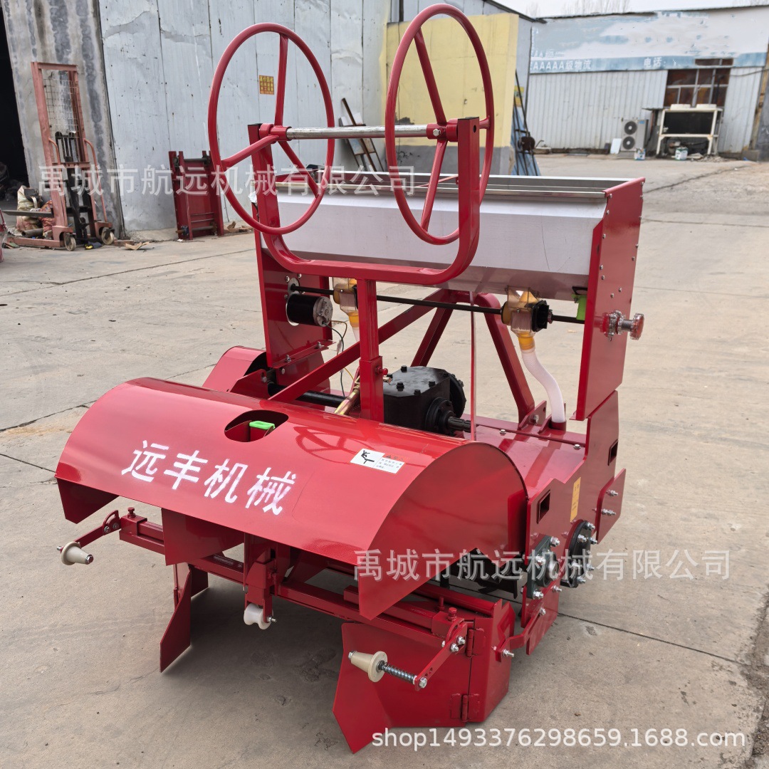烤烟红薯起垄机 单垄0.8米宽的起垄覆膜机 膜上覆土防止大风刮膜