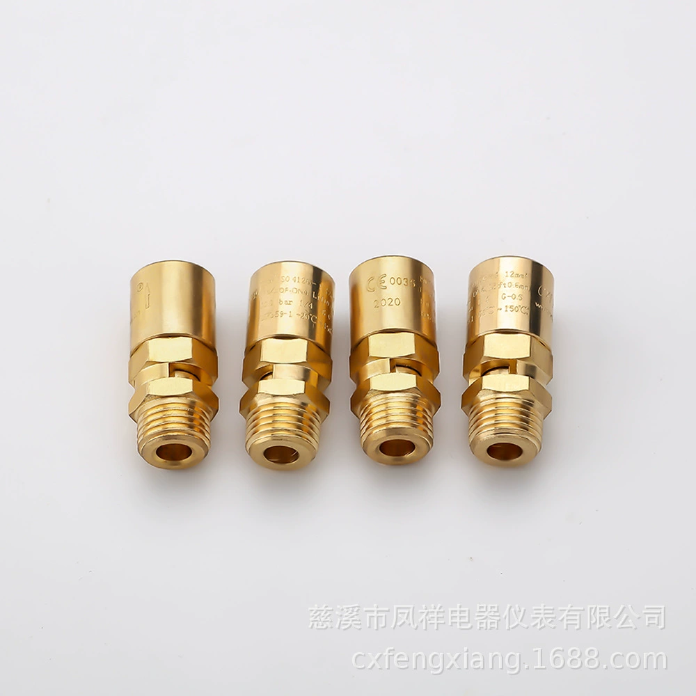 Завод прямых продаж Новый латунный предохранительный клапан Пружинный Предохранительный клапан регулируемый предохранительный клапан обработки предопределено