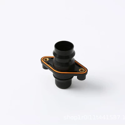 four-corner connector main battery cooling – automobile water pipe - main-battery-cooling-pipe-adapter-straight-orange-seal
