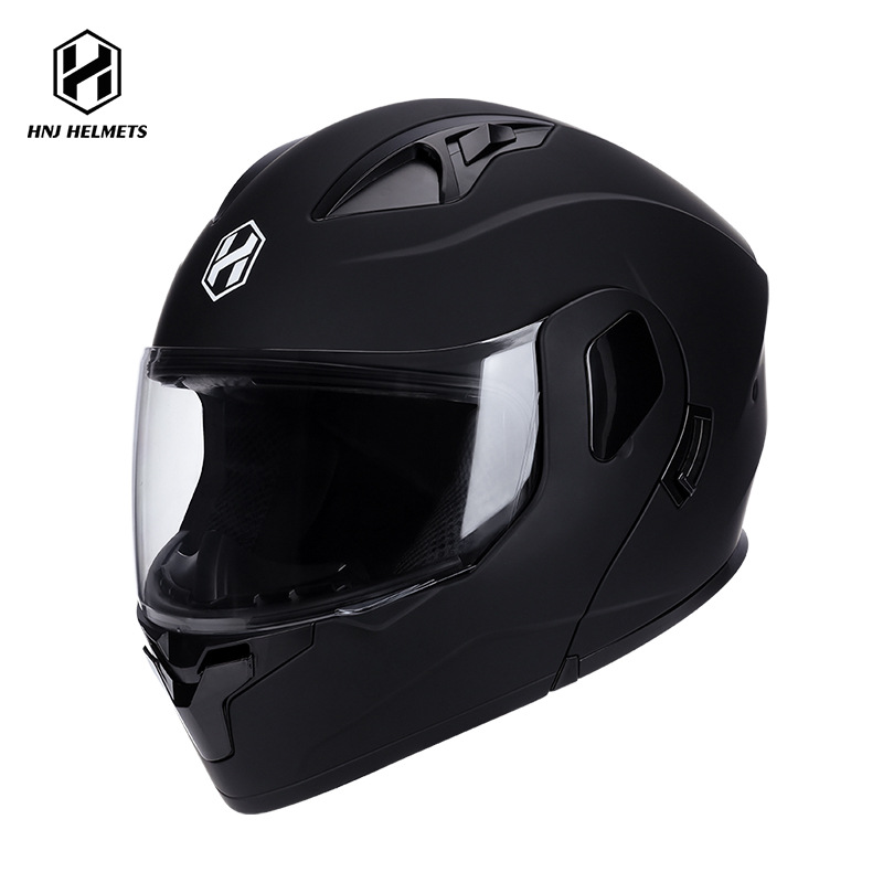 Motosiklet kaskı (dəbilqə), Universal Motorcycle Helmet Men and Women - ch103-matte-black-m