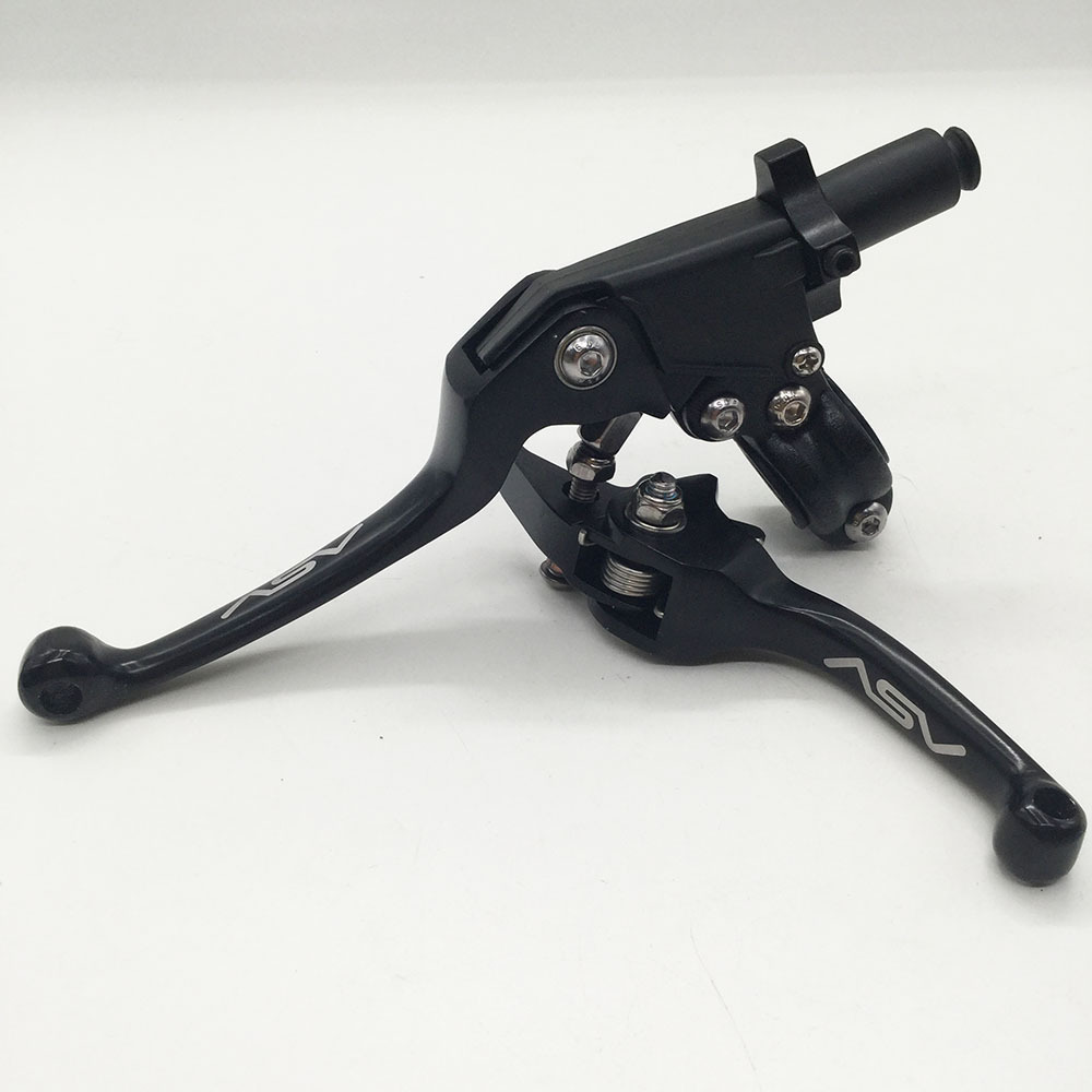 Supply of Off-Road Motorcycle Asv Second Generation Forged Black Seat Aluminum Alloy Cnc Brake Lever Clutch Handle