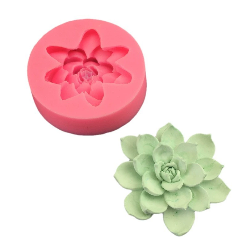 Силиконовая форма для fondant, мусса, ароматерапии для автомобиля, свечи, цветочная тема