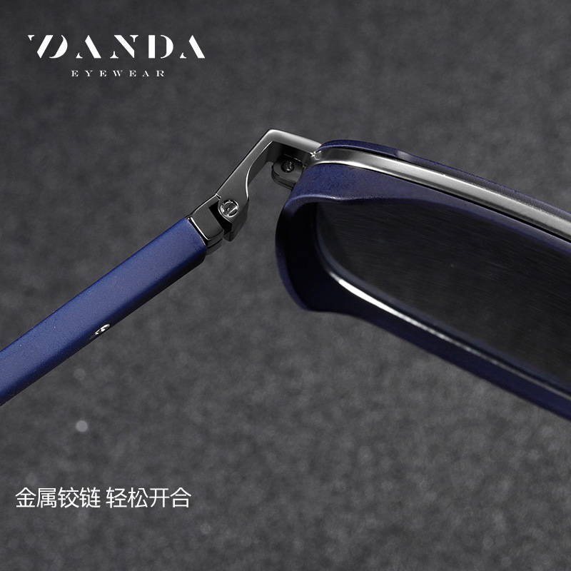 Lente polarizador de doble viga de moda clásica S15106 Gafas de sol para exteriores para hombres Gafas de sol de conducción de tiro callejero