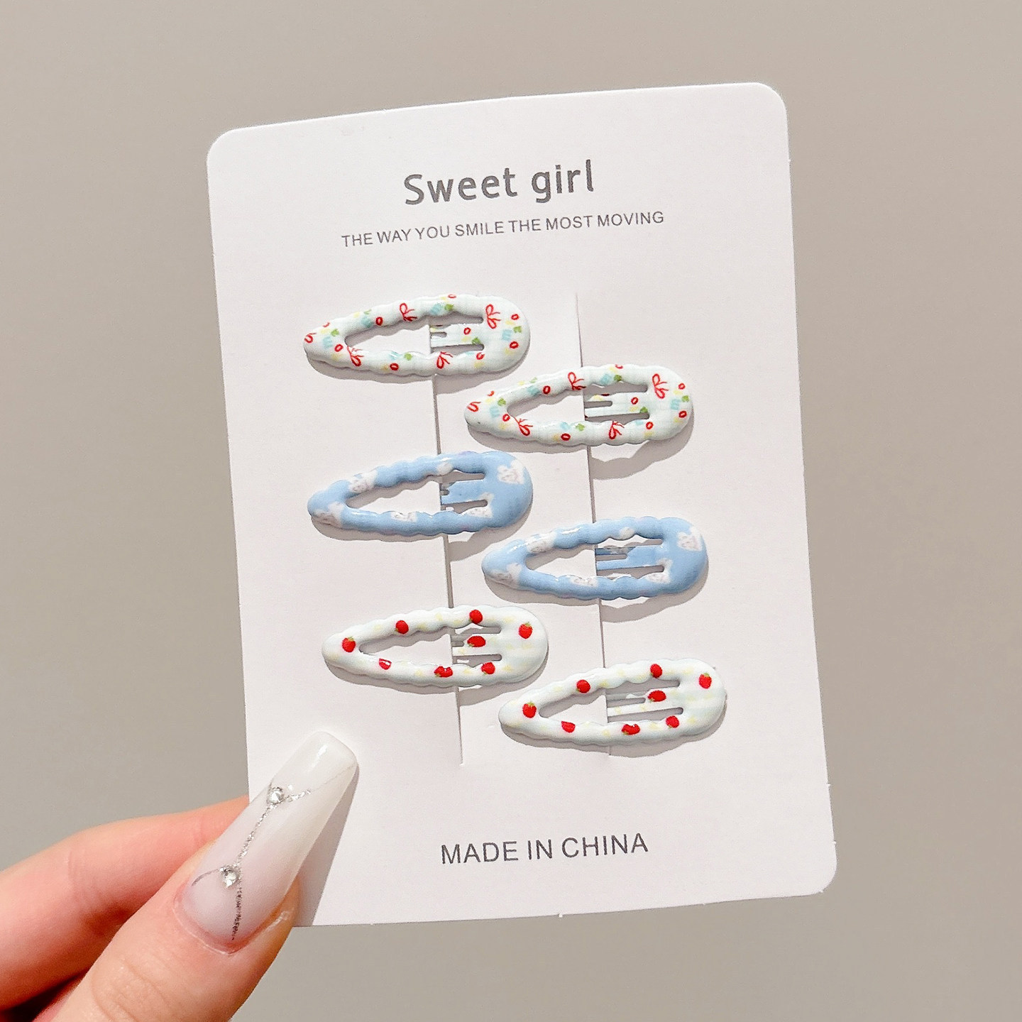 Broches para Cabello BB con Estrella de Cinco Puntas Aleación para Mujeres