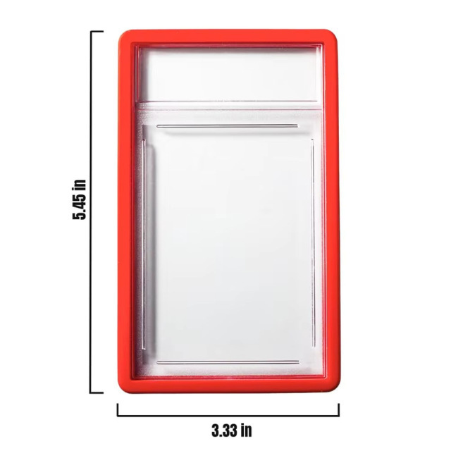 Factory Ready-Made Pure Color Psa Rating Card Holder Soft Silicone Anti-Fall Protective Shell Protective Cover Cross-Border Hot Style