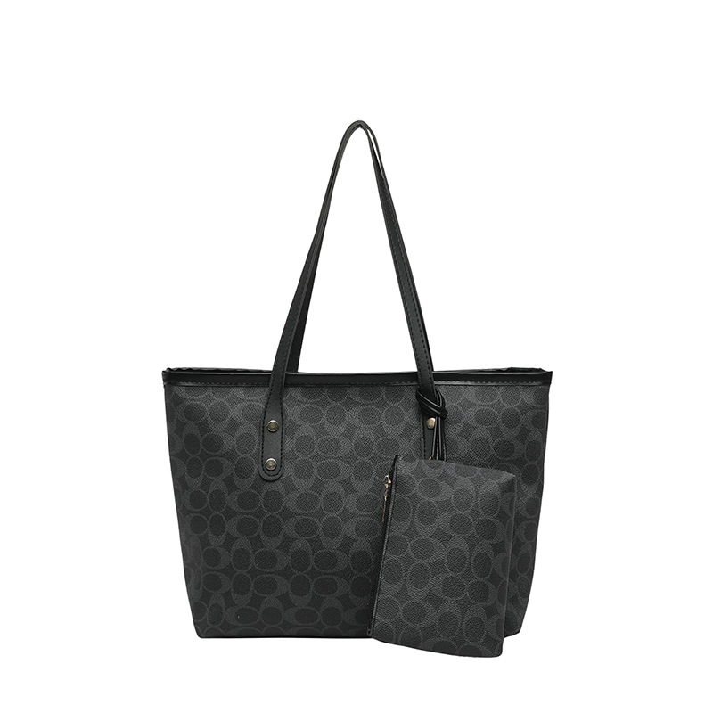 Bolso de mujer en caliente 2026 nuevo bolso retrógrado bolso de hombro de transporte de gran capacidad bolso de dos piezas conjunto image 10