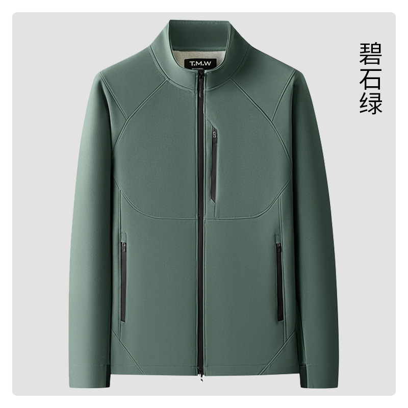 软壳冲锋衣男女春秋款户外登山服潮流百搭夹克外套企业团体服立领|undefined
