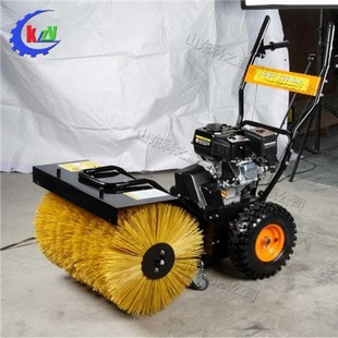 Hand-push road snow blower snow road handling equipment fuel type integrated snow remover