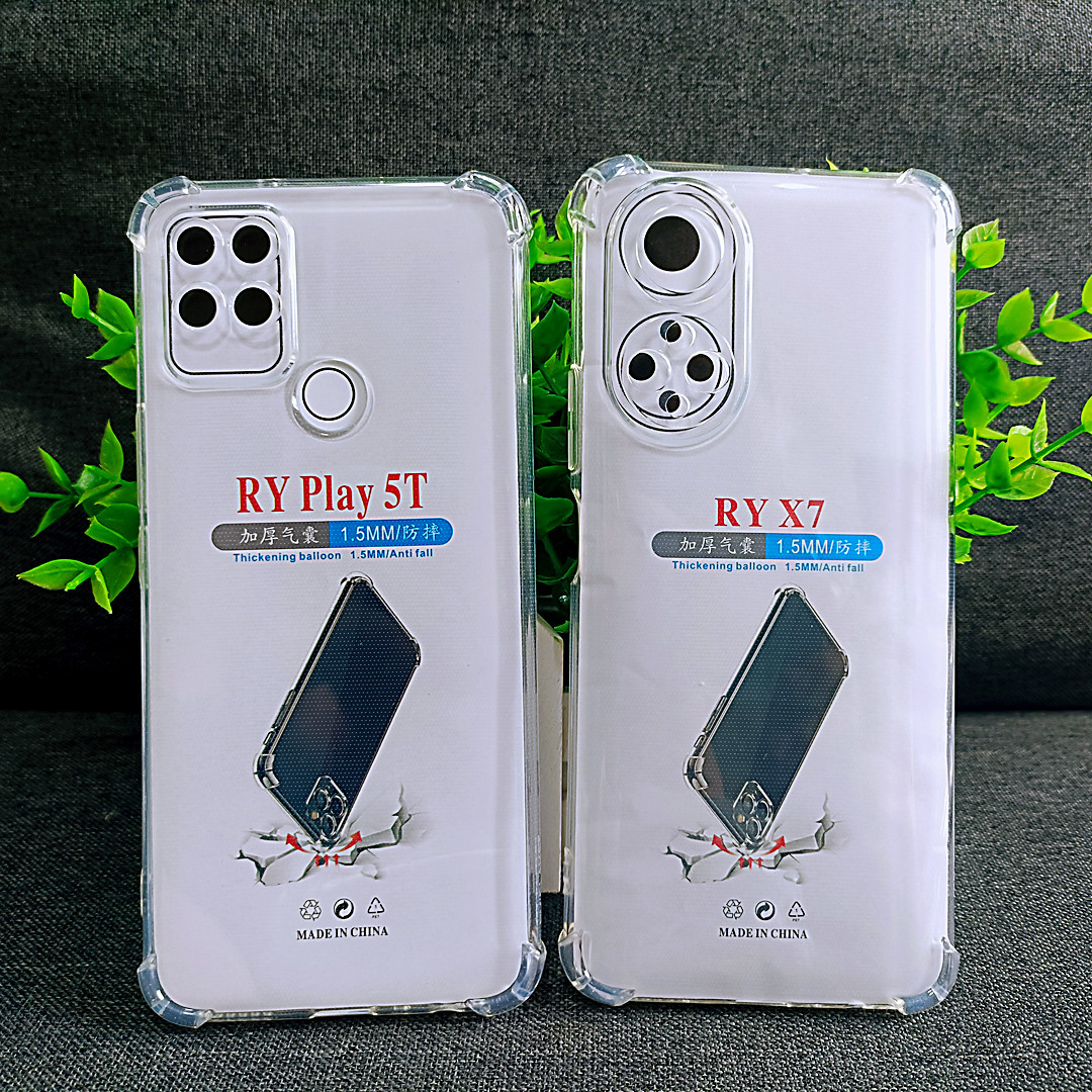 适用华为MATE20X手机壳加厚四角气囊防摔保护套高清透明TPU清水套