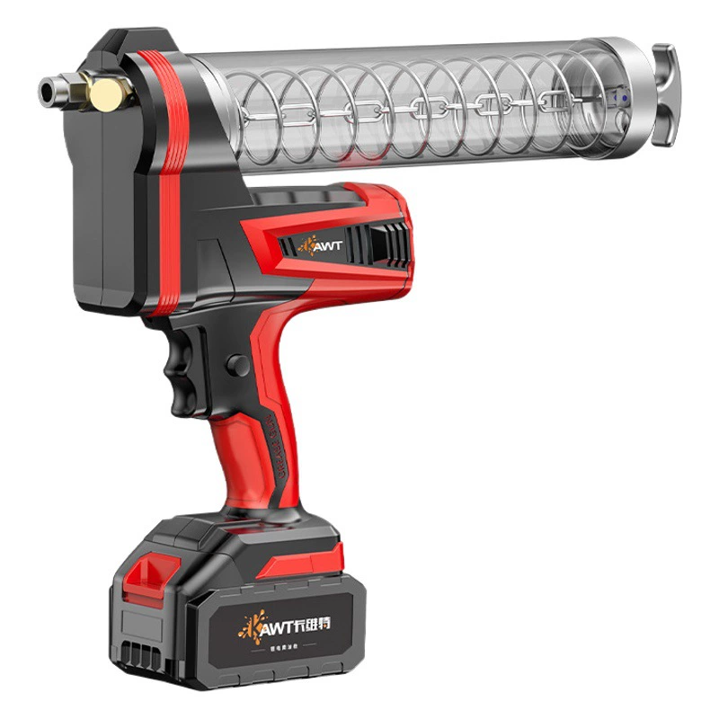 Электрический шприц для смазки 24В перезаряжаемый литиевый аккумулятор экскаватор с автоматической машиной для желтого масла Caterpillar высокого давления