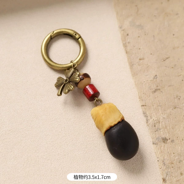 24-Burmese eggplant (bag pendant)