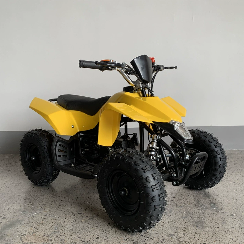 Глобальная экспортная экспорт 49cc ручной пуск детский автомобиль ATV внедорожник на четырех колесах бензиновый мотоцикл
