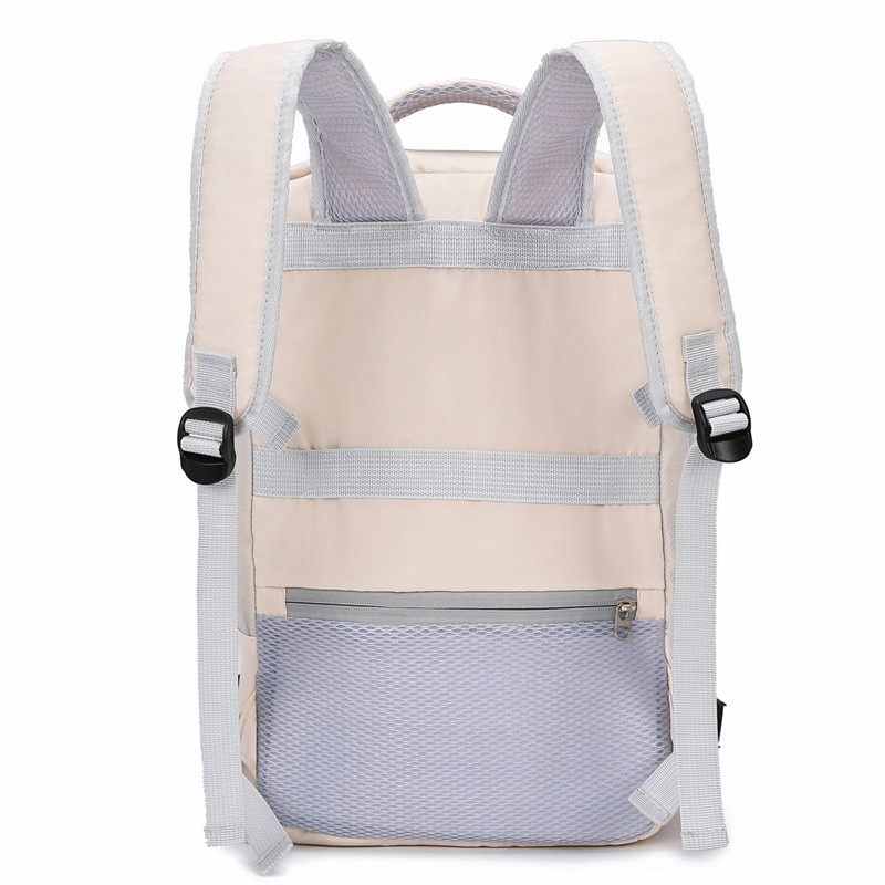 Mochila transfronteriza nueva para mujer, gran capacidad, separación en seco y húmedo, múltiples compartimentos, viajes de negocios al aire libre, momia, mochilero