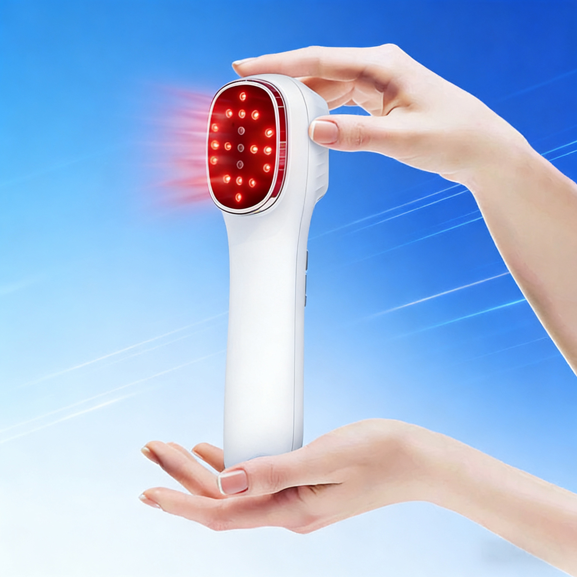 Cross-Border Handheld Large Array Lamp Infrared Optical Skin Beauty Device for Home Use, Brightening and Lifting, Multi-Functional, Exclusively for Amazon