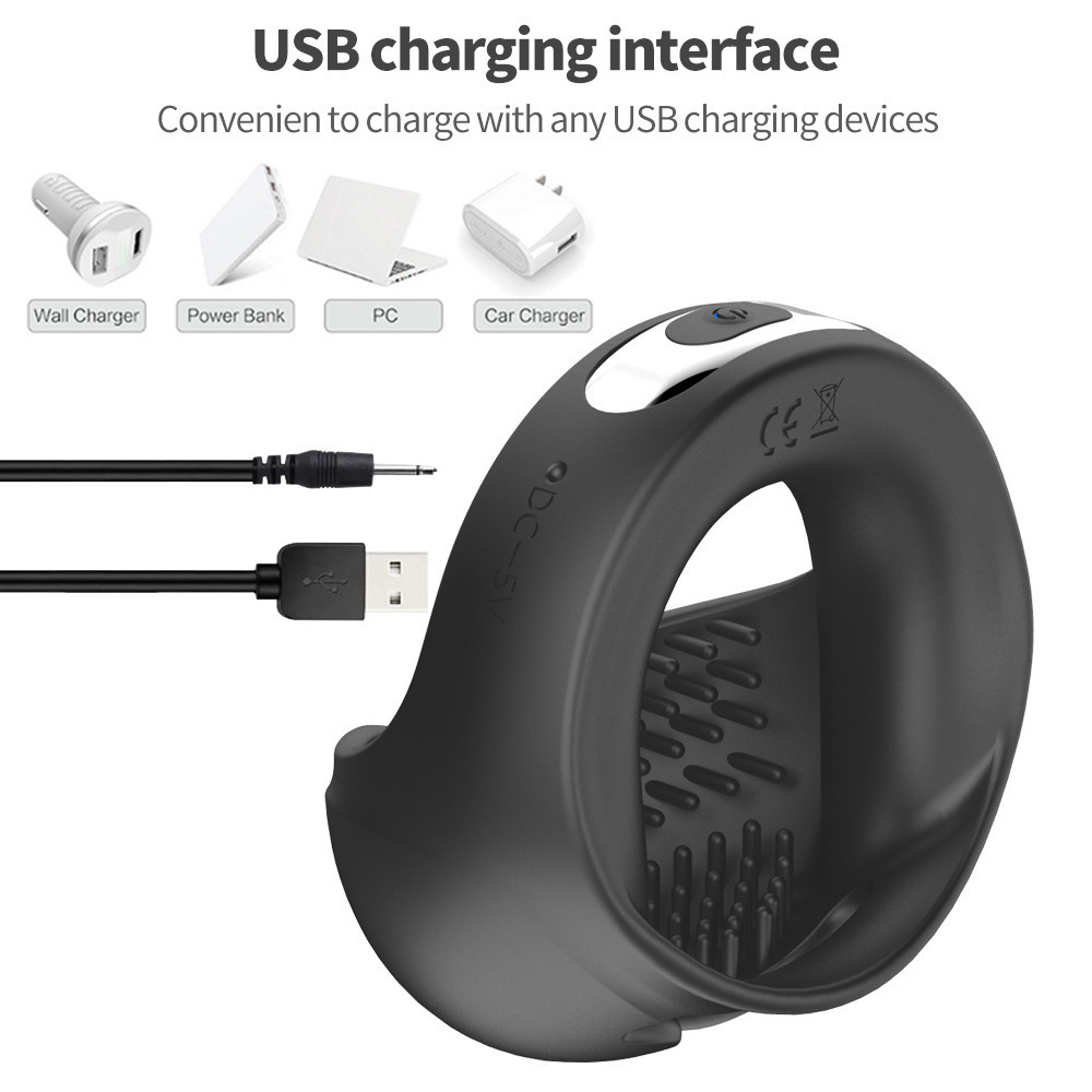 Wearable Scrotum Support Bag with Vibrating Delay Ring and Wireless Remote — detail image 4