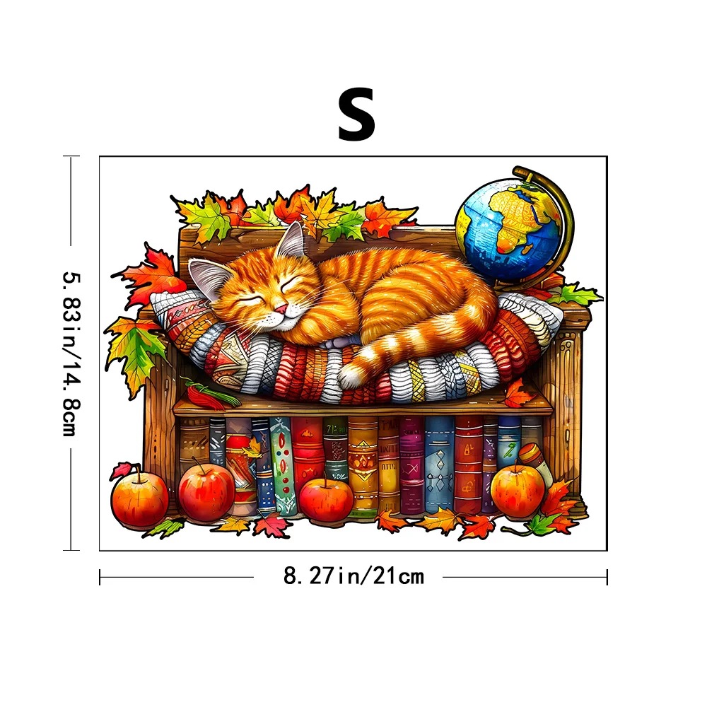 Venta caliente transfronteriza creativa en forma de animal rompecabezas de madera irregular tridimensional rompecabezas de madera juguetes para niños al por mayor