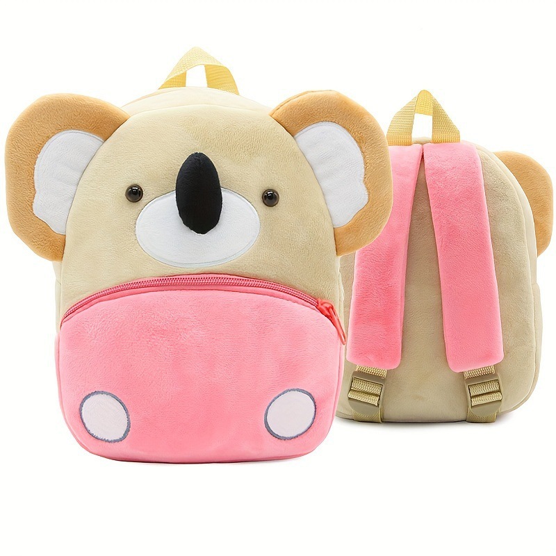 Backpack Plush Cartoon Animal Mini Backpacks Travel