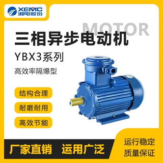 湖南湘潭电机厂家直销YBX3系列18.5kw高效率隔爆型三相异步电动机