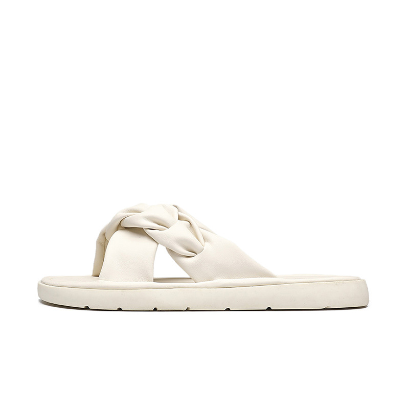 Augu Shi Deng zapatillas para mujeres 2026 nueva primavera ropa exterior de moda con falda plana zapatillas deportivas sandalias suaves