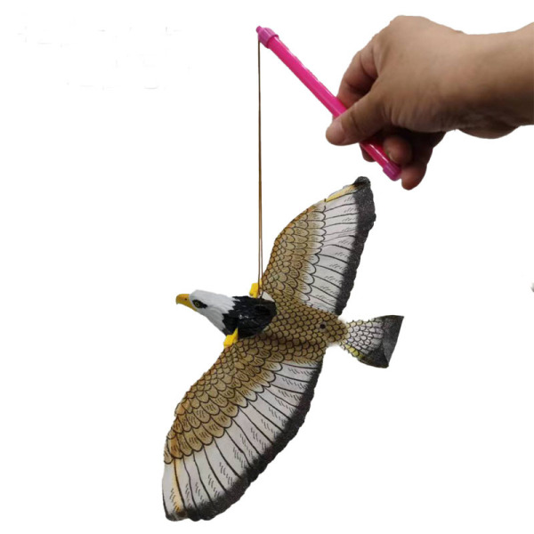Electric bird silent electric model Bird -shaped toys hanging line…