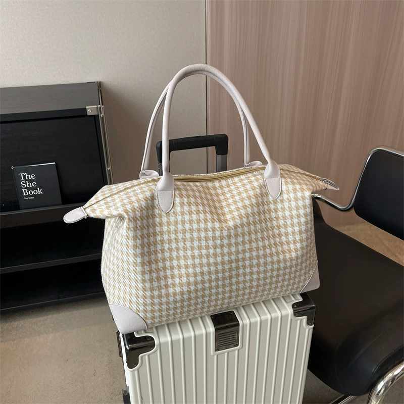 Органайзер для дорожной сумки, вязаная ткань, просторный carryall, 20.8×8×13.3 см