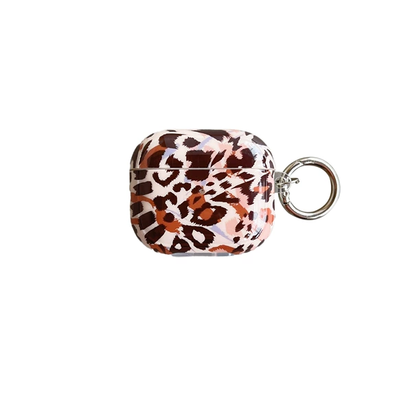 IMD soft shell-leopard print (with hanging loop)